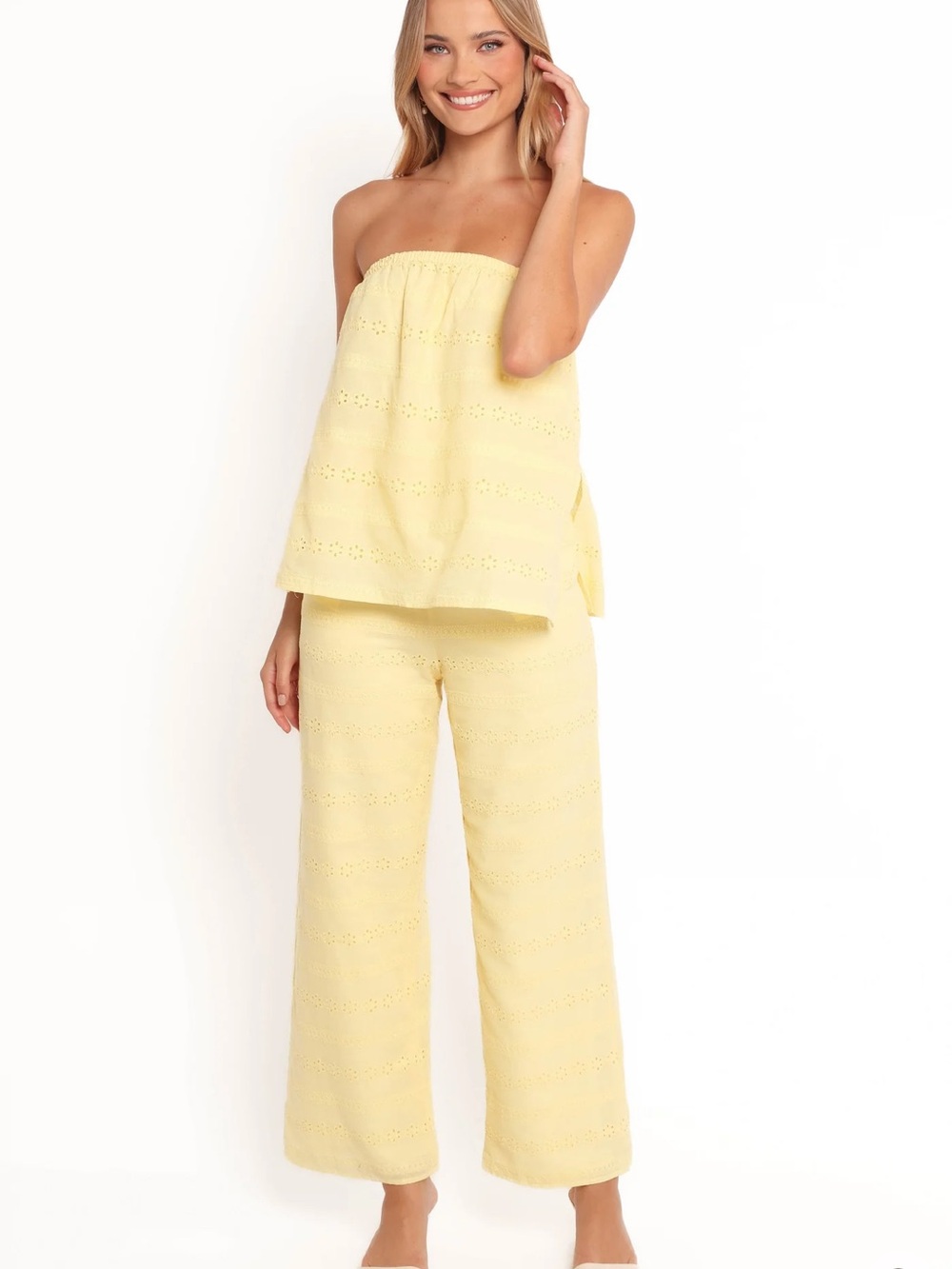 NWT Petal & Pup Michele Strapless Jumpsuit - Picture 3 of 5